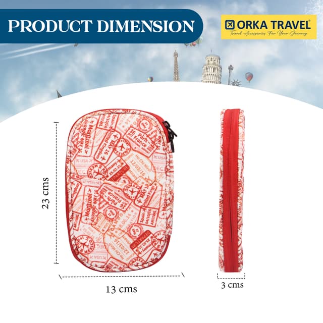 Orka Travel Digital Printed Passport Holder - Spain