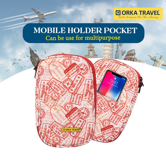 Orka Travel Digital Printed Passport Holder - Spain