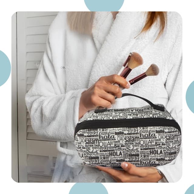 Orka Travel Santosa| Makeup Kit | Cosmetic Bag | Multipurpose Pouch Bag