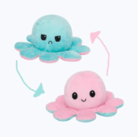 Orka Kids Two in One Soft Toy Set for Children, Assorted Characters (Octopus)