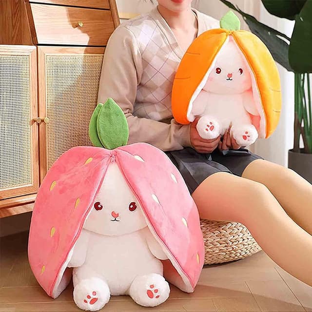 Orka Kids Cover Teddy Reversible Soft Toys for Kids | Plush Soft Toys for Baby Boys and Girls | Pikachu Soft Toy for Kids | Combo Toys for Kids | Cartoon