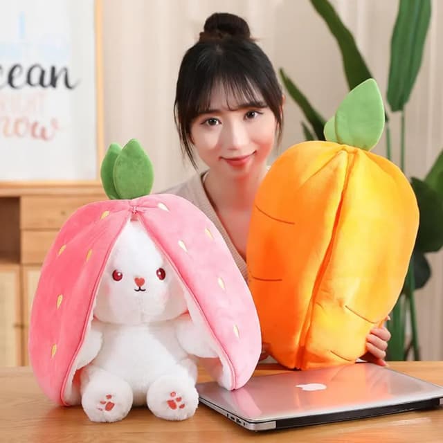 Orka Kids Cover Teddy Reversible Soft Toys for Kids | Plush Soft Toys for Baby Boys and Girls | Pikachu Soft Toy for Kids | Combo Toys for Kids | Cartoon