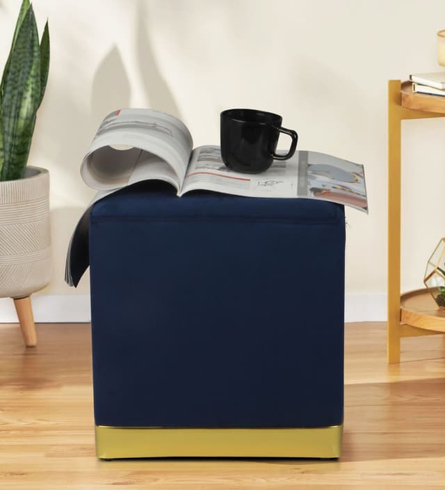Primrose Candy Square Ottoman