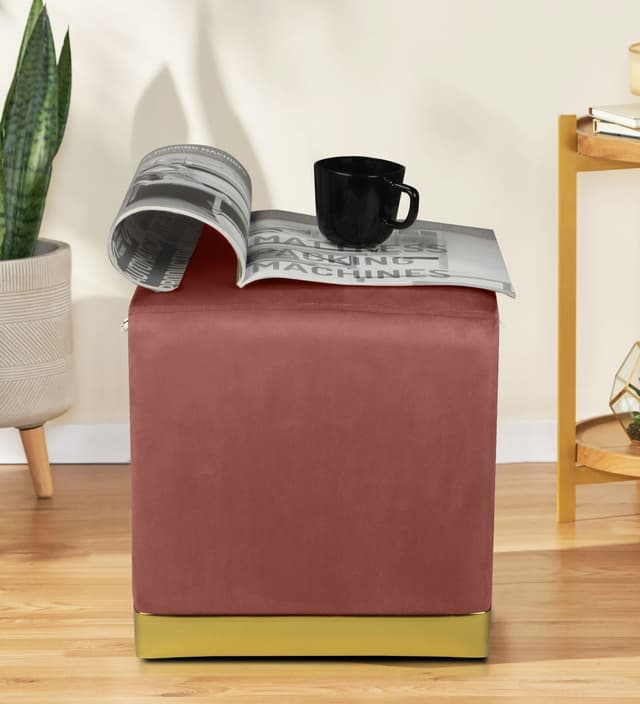 Primrose Candy Square Ottoman