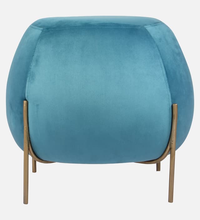 Primrose Ottoman Pouffes for Sitting Stool for Living Room Sitting Puffy Wooden Stools Chair Living Room Furniture Footrest Pouf Foot Stool for Office Room Decor, (Otto)