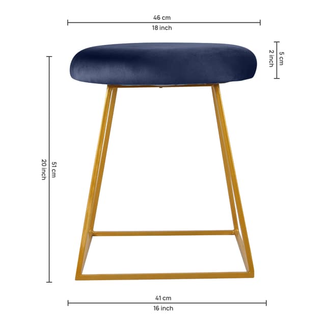 Primrose Ottoman Pouffes for Sitting Stool for Living Room Sitting Puffy Wooden Stools Chair Living Room Furniture Footrest Pouf Foot Stool for Office Room Decor (Pristy)