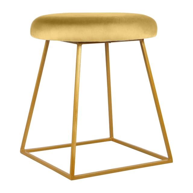 Primrose Ottoman Pouffes for Sitting Stool for Living Room Sitting Puffy Wooden Stools Chair Living Room Furniture Footrest Pouf Foot Stool for Office Room Decor (Pristy)