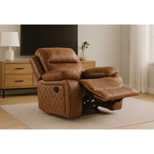 Primrose Christie ER Fabric Single Seater Living Room Recliner