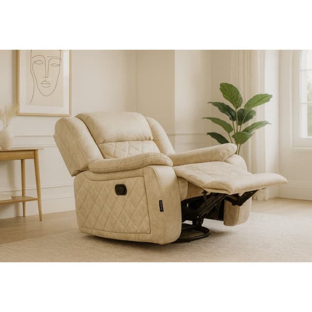 Primrose Christie ER Fabric Single Seater Living Room Recliner