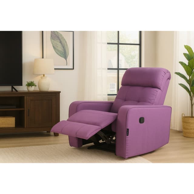 Primrose Trendz HL Fabric Single Seater Living Room Manual Recliner