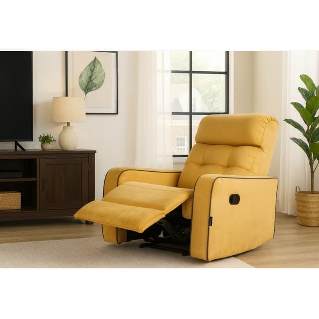 Primrose Trendz HL Fabric Single Seater Living Room Manual Recliner