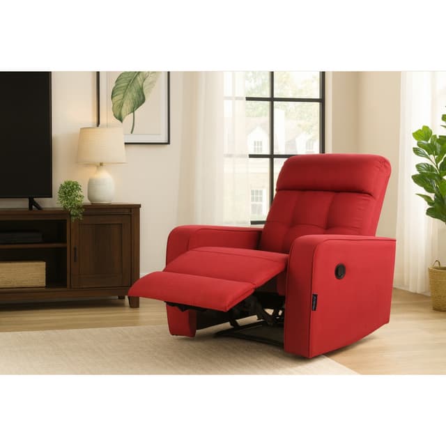 Primrose Trendz HL Fabric Single Seater Living Room Manual Recliner
