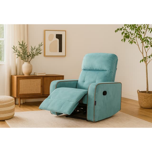 Primrose Trendz HL Fabric Single Seater Living Room Manual Recliner