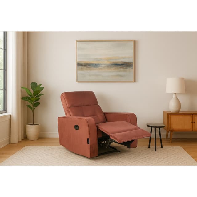 Primrose Trendz HL Fabric Single Seater Living Room Manual Recliner