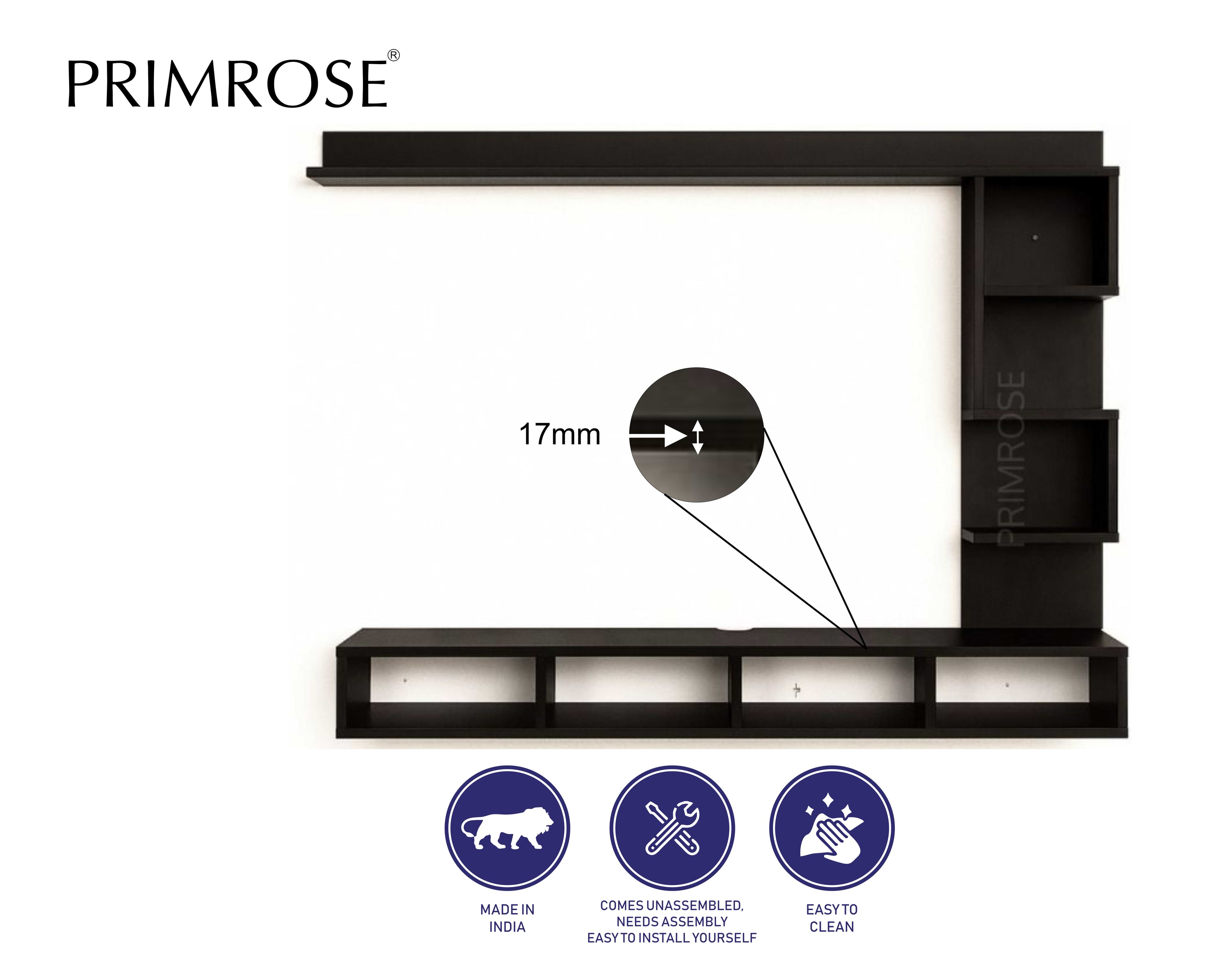 PrimRose TV105 Wall Mounted, Cabinet for Wall view 3