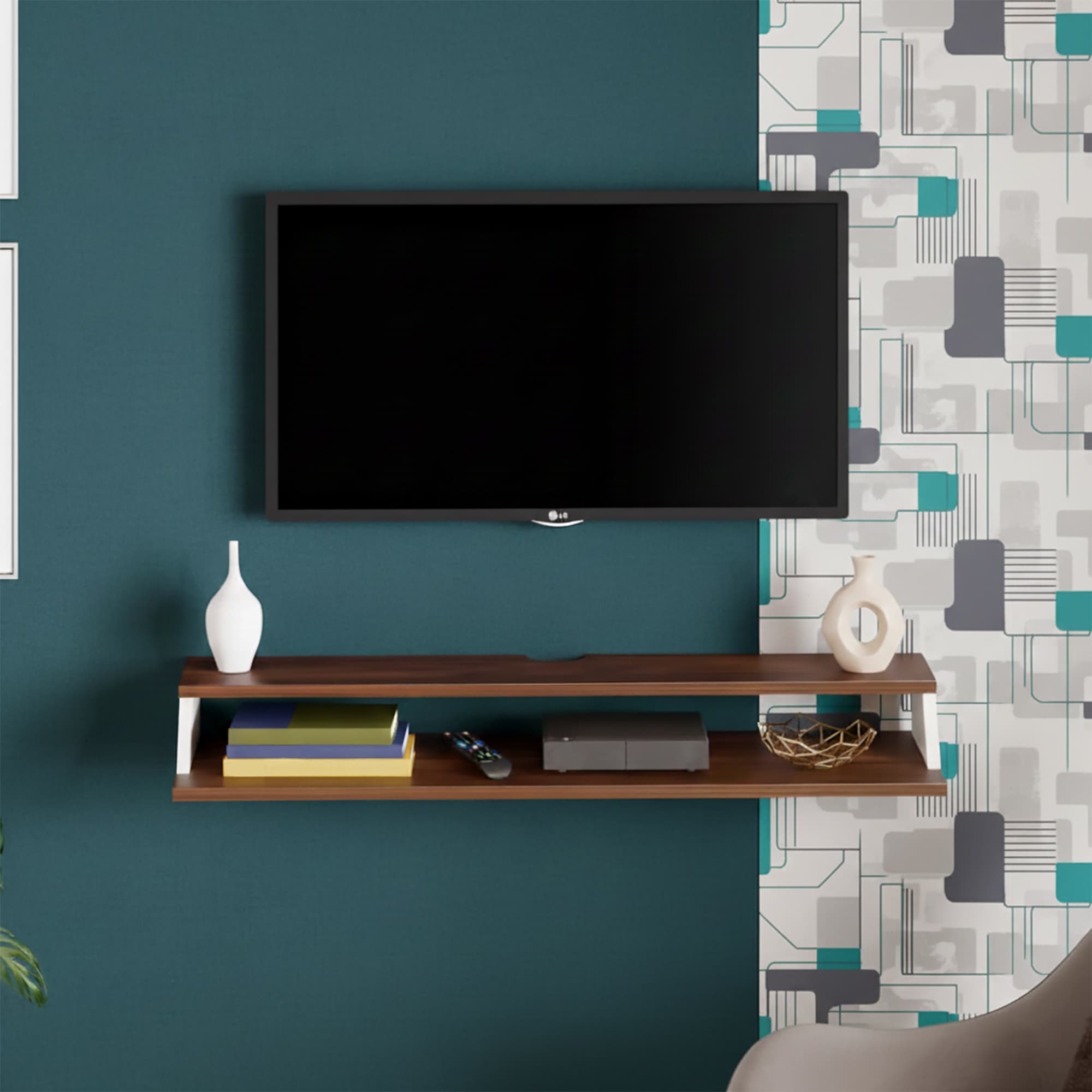 PrimRose TV107 Wall Mounted, Cabinet for Wall view 2