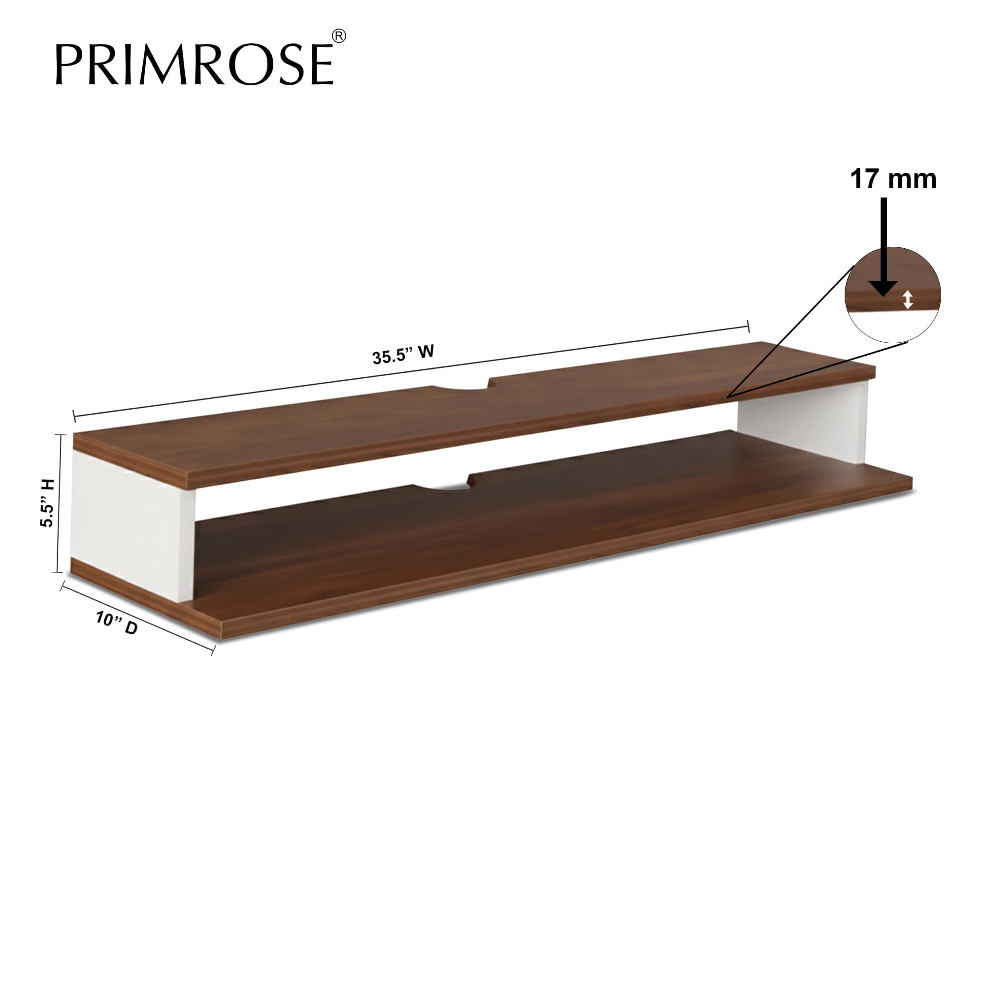 PrimRose TV107 Wall Mounted, Cabinet for Wall view 6