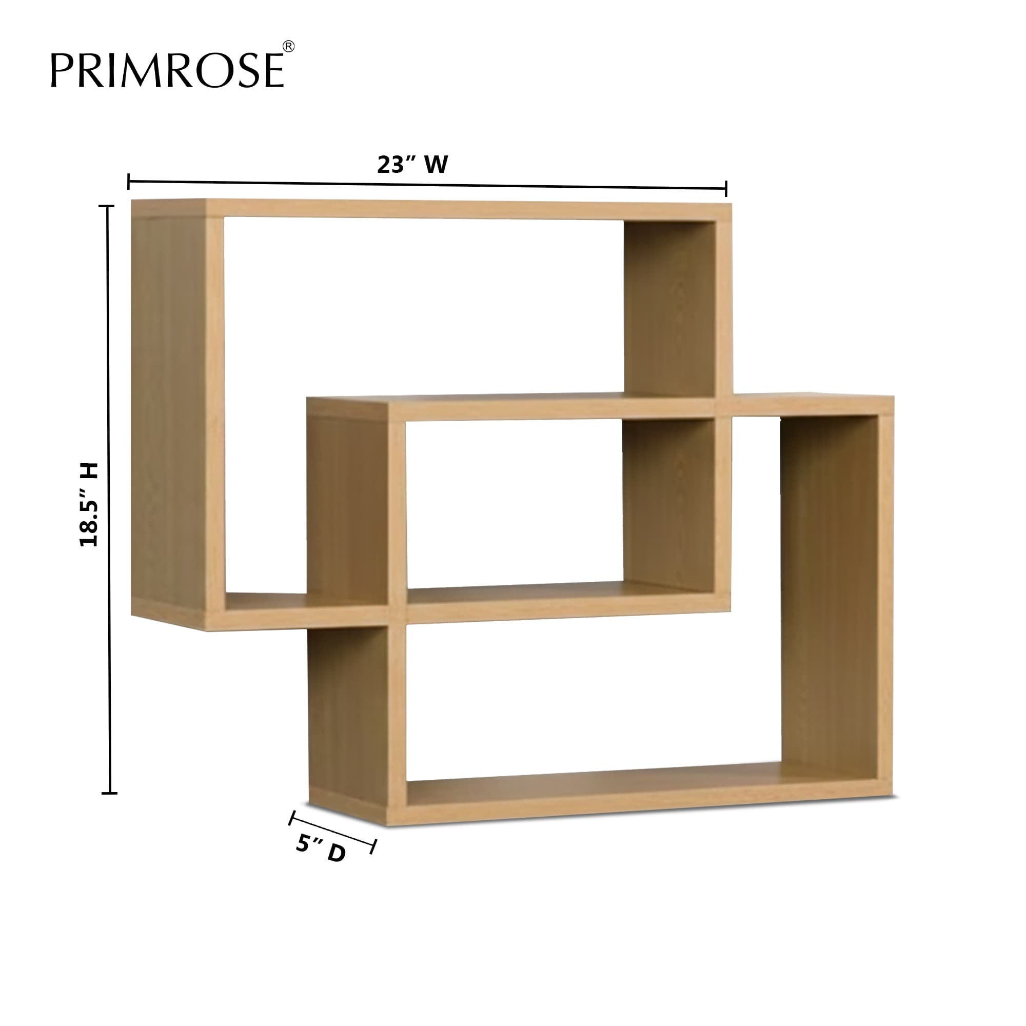 Primrose Wall Shelf - W106 | 23'' (W) x 18.5'' (H) x 5'' (D) view 7