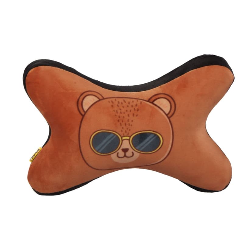 Orka Travel Digital Printed Memory Foam Car Neck Pillow (D4)