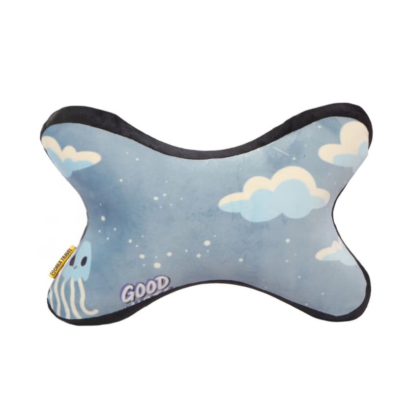 Orka Travel Digital Printed Memory Foam Car Neck Pillow (D22)
