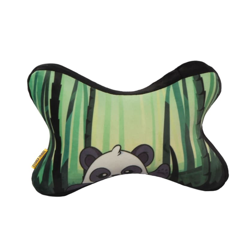 Orka Travel Digital Printed Memory Foam Car Neck Pillow (D24)