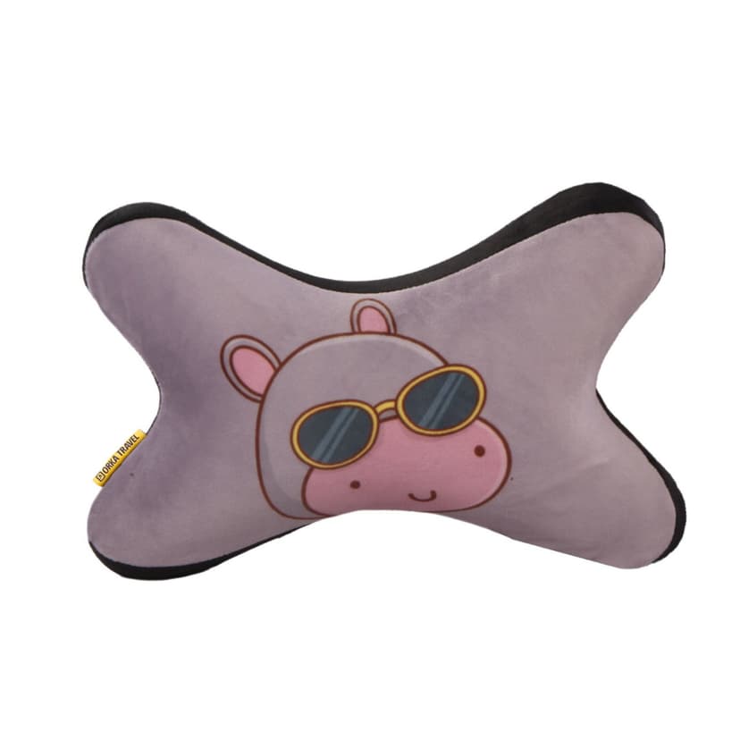 Orka Travel Digital Printed Memory Foam Car Neck Pillow (D26)