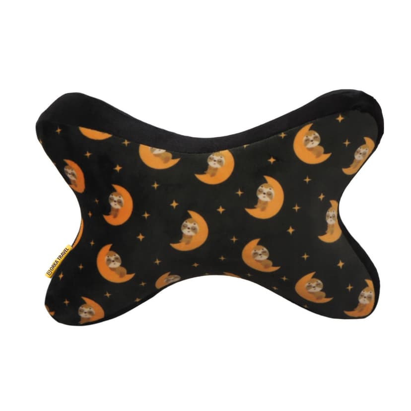 Orka Travel Digital Printed Memory Foam Car Neck Pillow (D27)